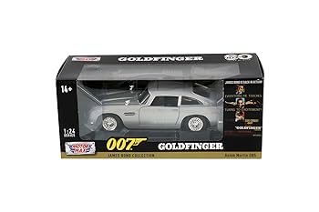 ASTON MARTIN DB5 007 1/18＋1:64 Sklep z modelami samochodowymi dla każdego kolekcjonera